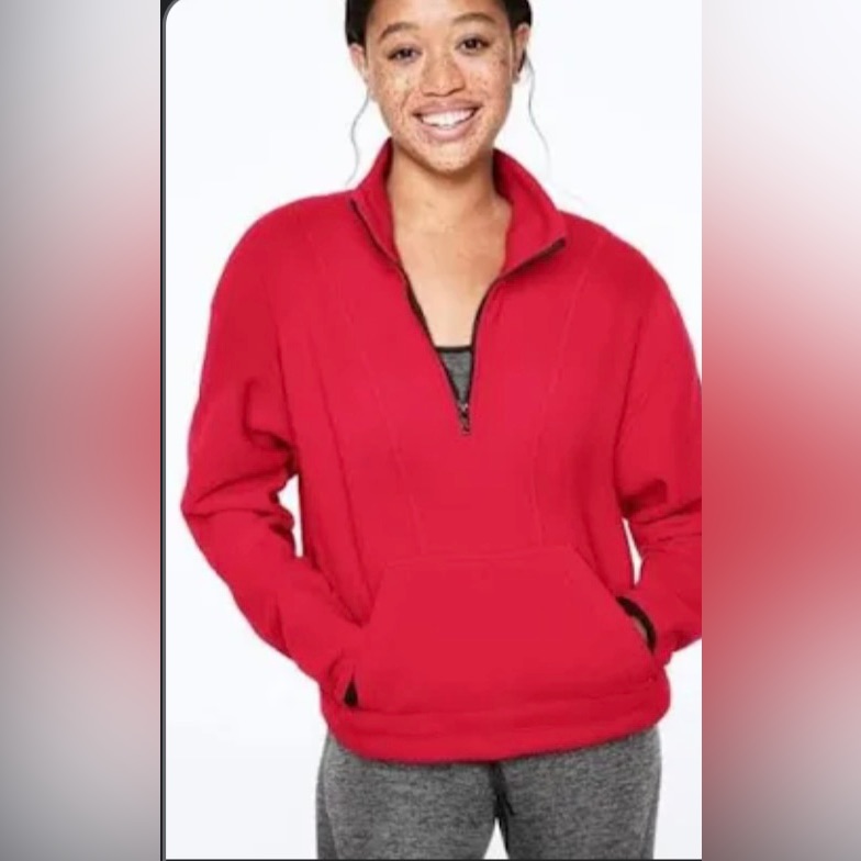 Vs Pink Sherpa Jacket
